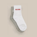 Heather Ankle Socks (2-Pack)