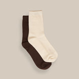 Waffle Knit Socks (2-Pack)