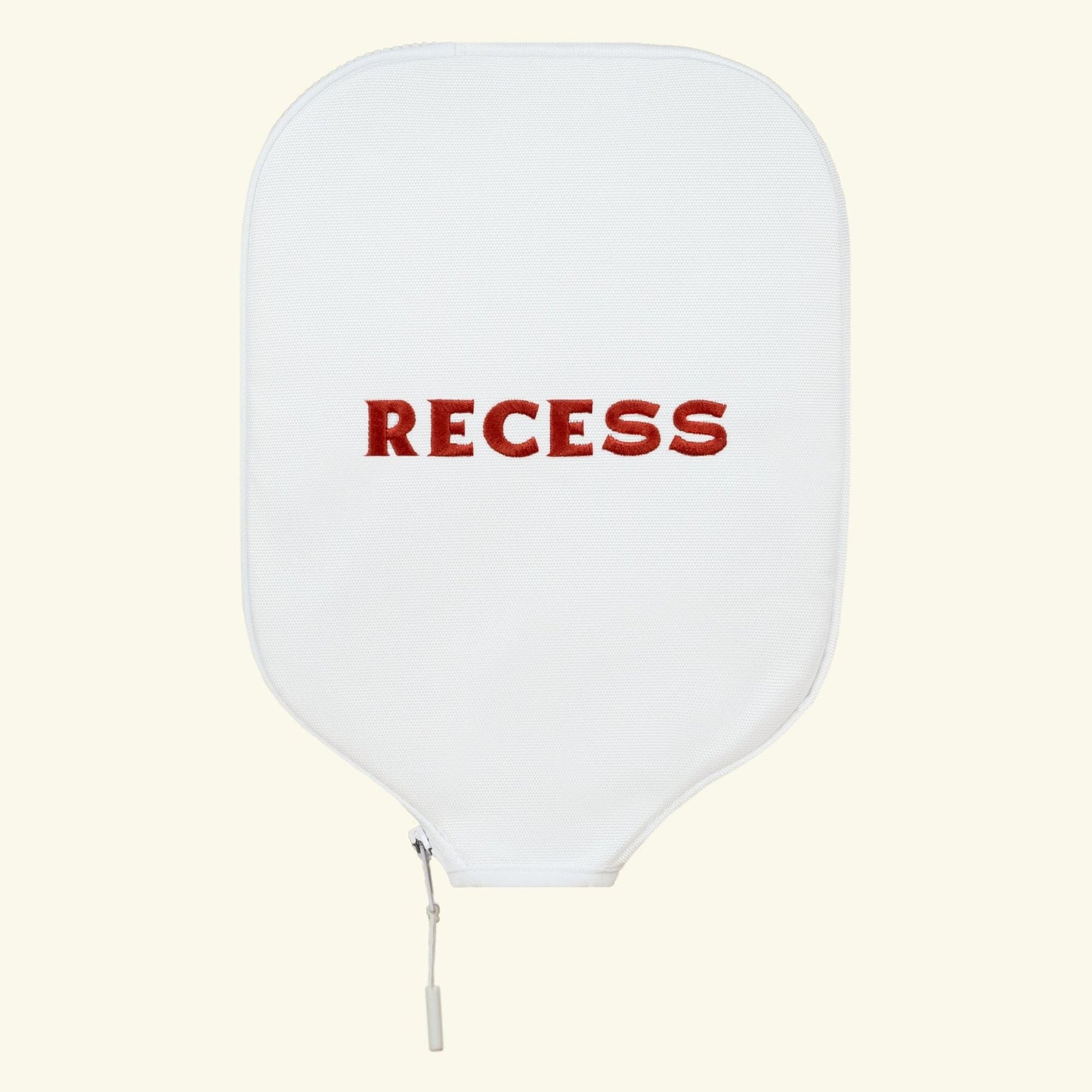 Recess Pickleball Accessory Advanced Paddle Cover - White