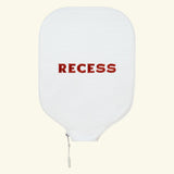 Recess Pickleball Accessory Advanced Paddle Cover - White