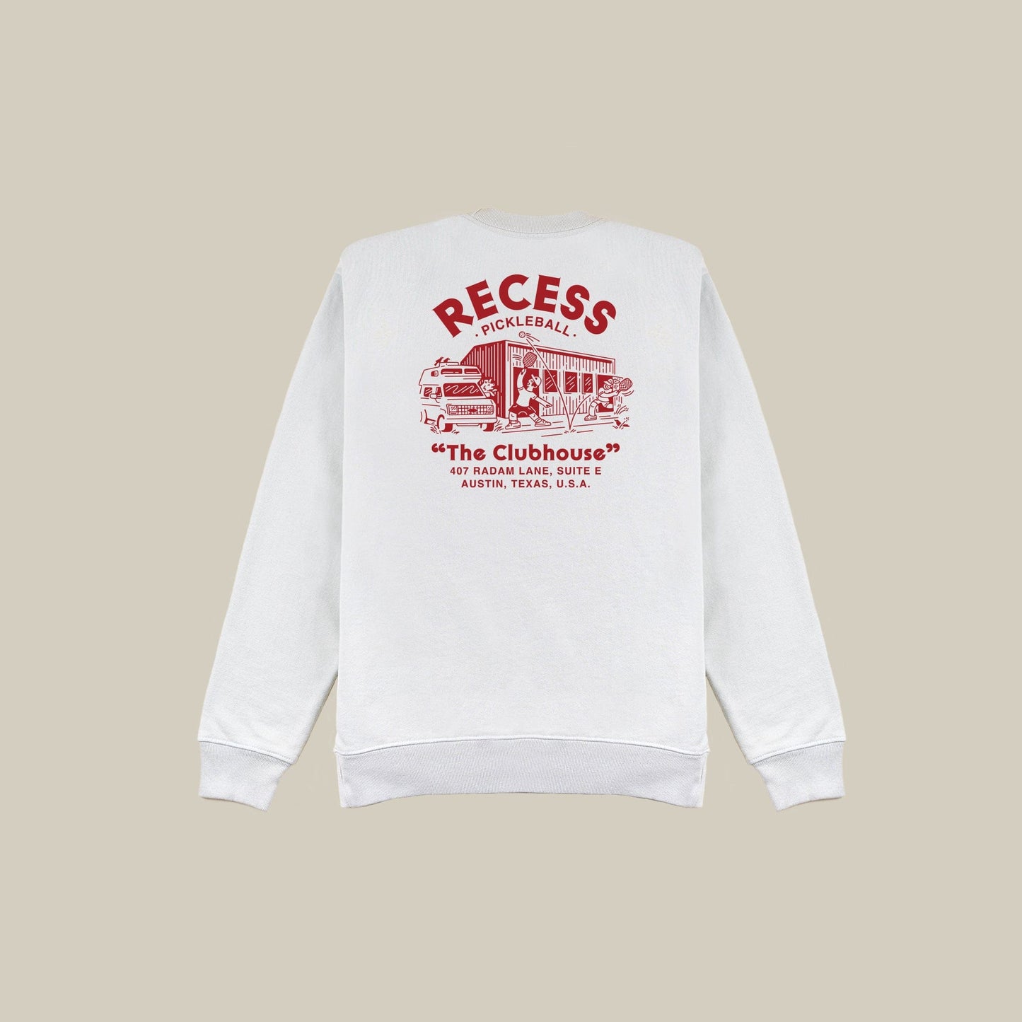 Recess Pickleball Crewneck Clubhouse Crewneck