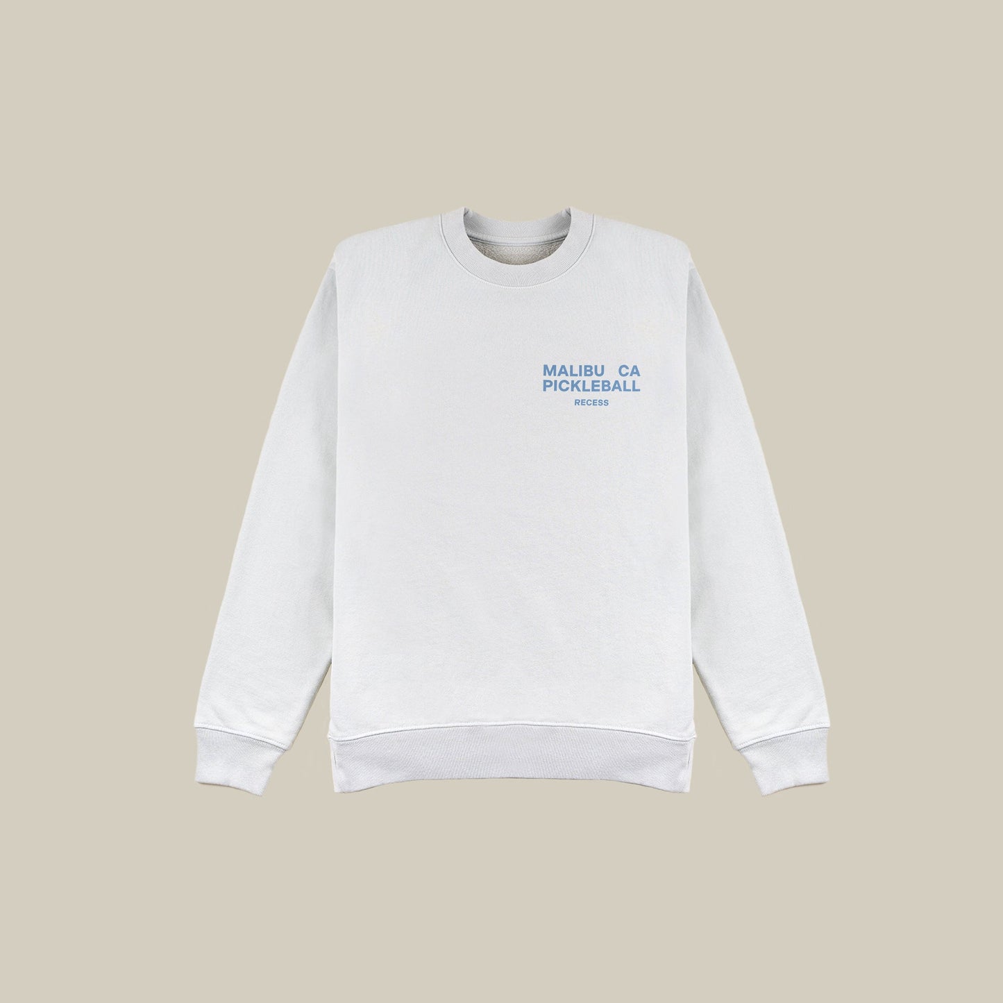 Recess Pickleball Crewneck Malibu Crewneck