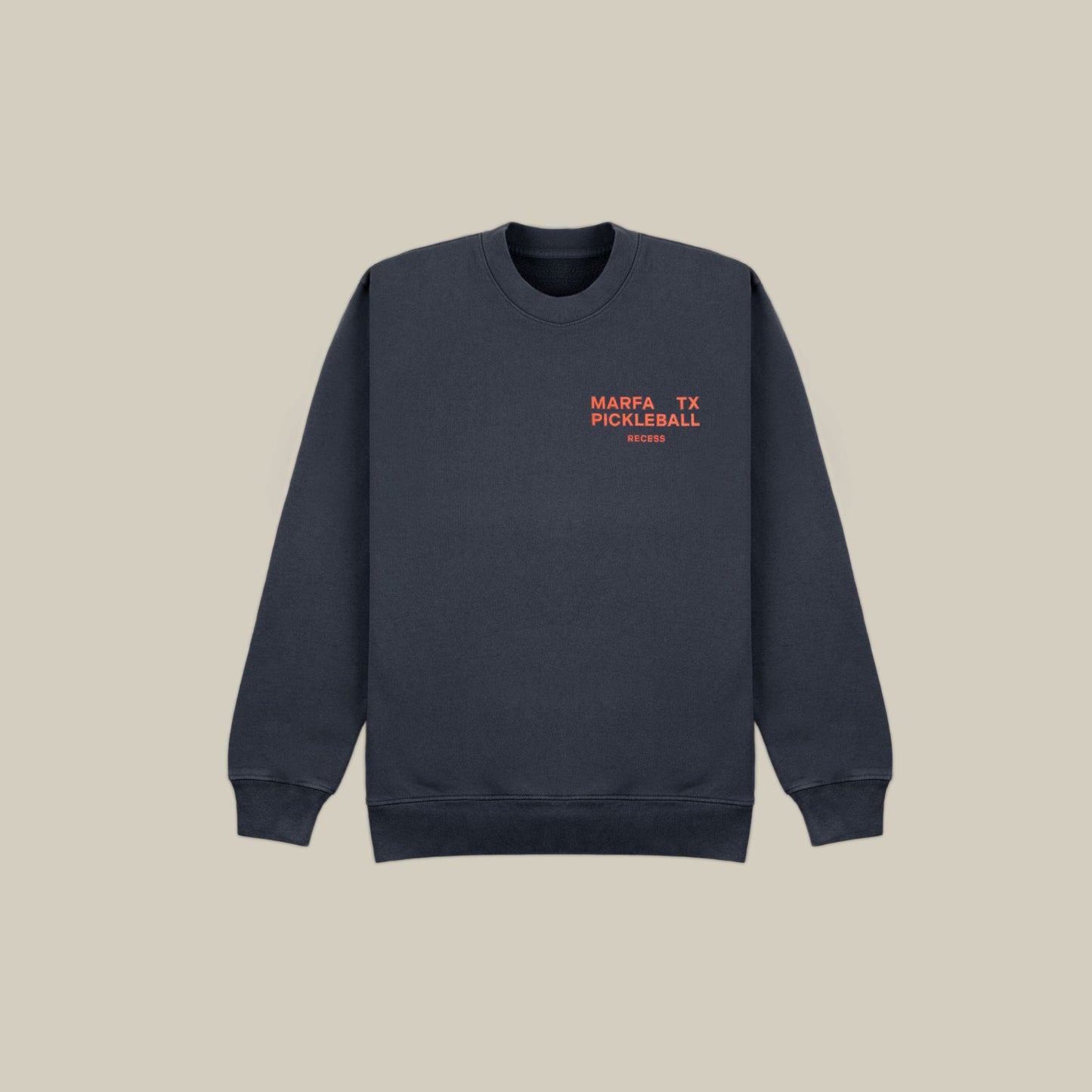 Recess Pickleball Crewneck Marfa Crewneck