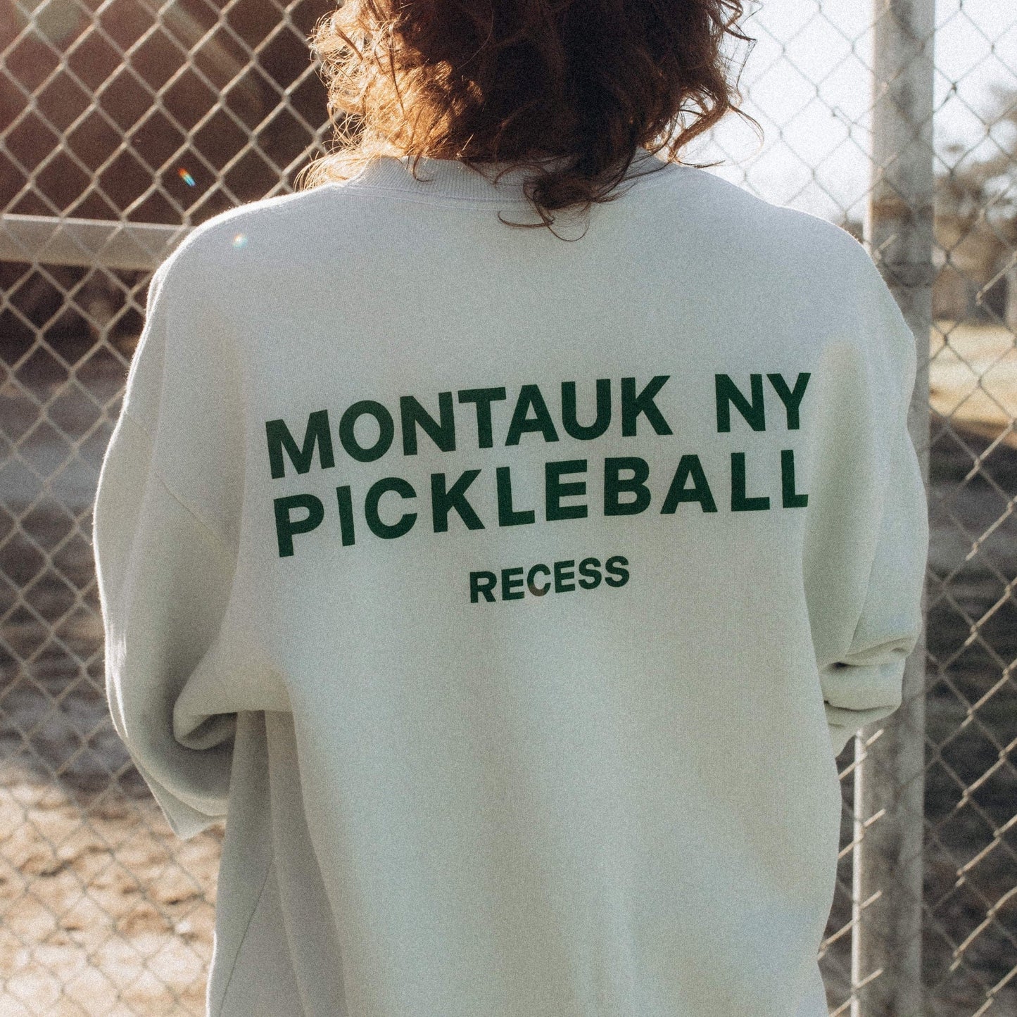 Recess Pickleball Crewneck Montauk Crewneck