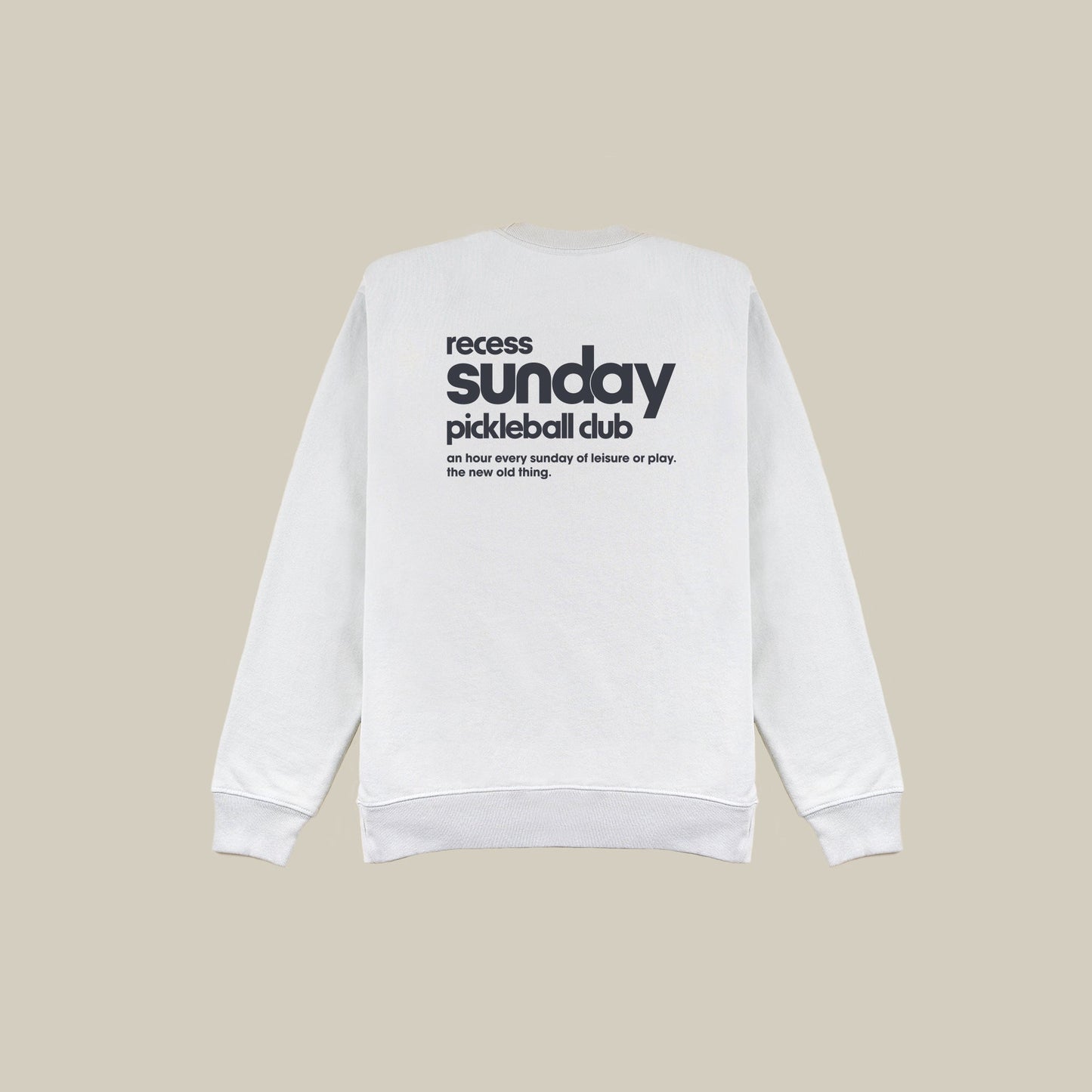 Recess Pickleball Crewneck Sunday Crewneck