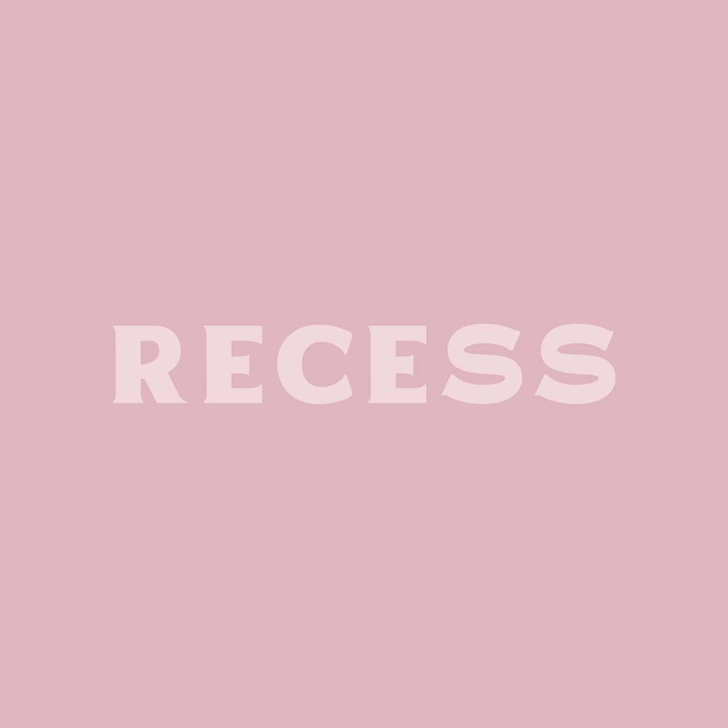 Recess Pickleball Paddle Solid Pink