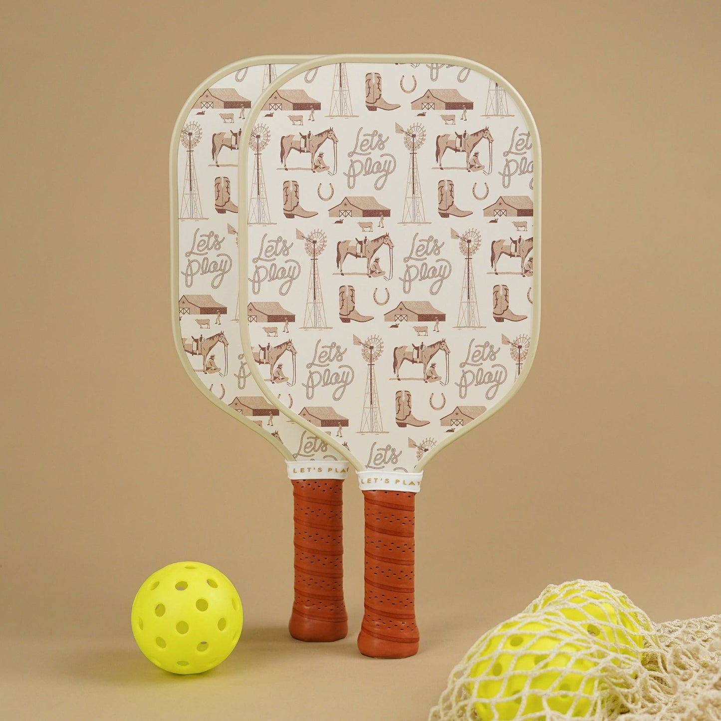 Recess Pickleball Sets Cowboy Set