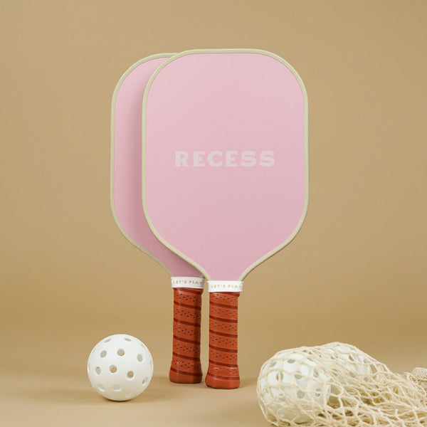 Recess Pickleball Sets Solid Pink Set
