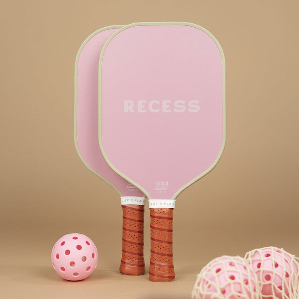 Recess Pickleball Sets Solid Pink Set