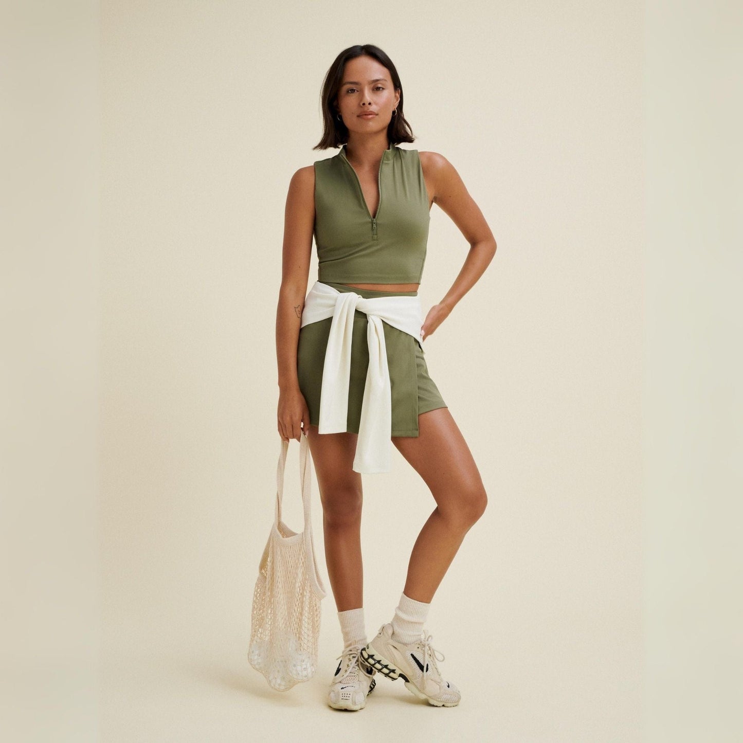 Recess Pickleball Smith Skirt - Olive